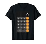 Lustiger Buchhalter Halloween Kostüm Outfit Mathematik Rechner T-Shirt