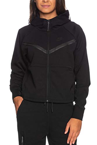 Nike Sportswear Tech Fleece Windrunner Women's Full-Zip Hoodie CW4298-010 Size L