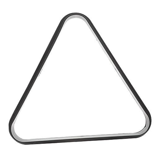 Gatuida Estante para Bolas de Billar de Plástico y Estable Triángulo Organizador Resistente para Almacenamiento Sala Bar Accesorio de Mesa de Billar