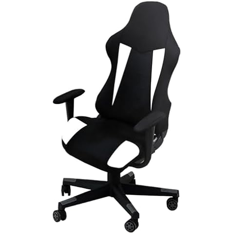 PEKJI Gaming Chair Covers, Computer Chair Slipcovers Cover Stretchable Elastic Machine Washable of Computer Video Game Office Chair Cover(A04) Cover