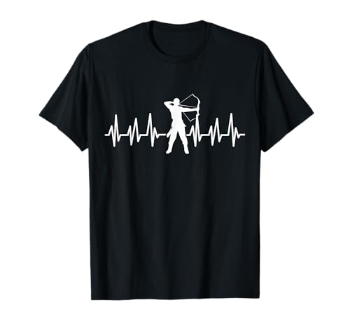 Produktfoto von Bogenschießen Geschenk Schützenverein Bogen Pfeil Männer T-Shirt