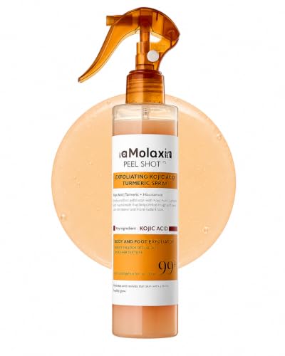 Image of Body Exfoliator Spray with Kojic Acid, Turmeric, AHA, PHA & Niacinamide
