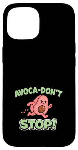 Ya en manzanajugosa.com: Carcasa para iPhone 15 Aguacate Gym AvoCardio Fitness Humor Divertido Entrenamiento de Salud
