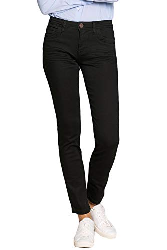 Blue Fire Co Nancy 003 - Slim Basic, deep Black 30/32 - Damen