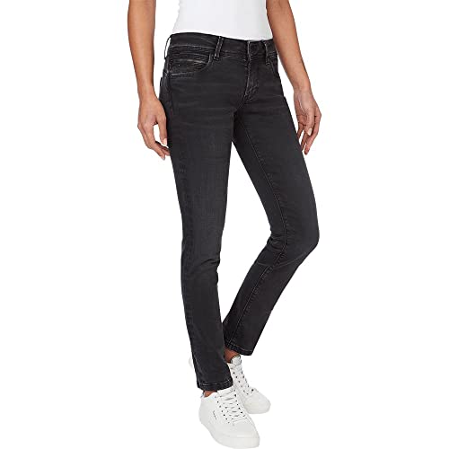 Pepe Jeans New Brooke Jeans Femme Noir (Denim-VS1) 28W/32L
