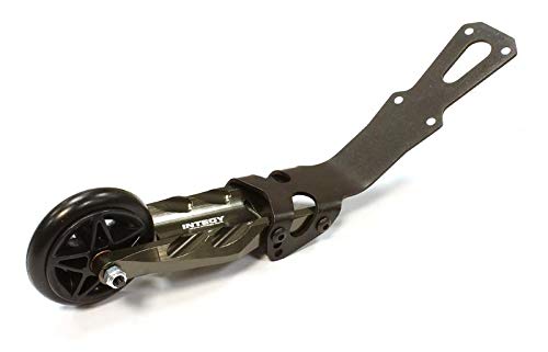 CNC Aluminum Wheelie Bar For Traxxas Stampede 4X4 1/10 RC Truck - Red Anodized Upgrade Part