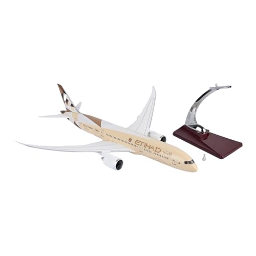 Image of Toys Uncle Diecast Aeroplane Scale Model, (46 cm B787 ETIHAD), Multicolor