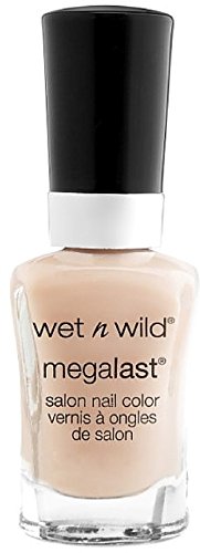 Wet n Wild MegaLast Salon Nail Color, 2% Milk 0.45 oz (Pack of 2)