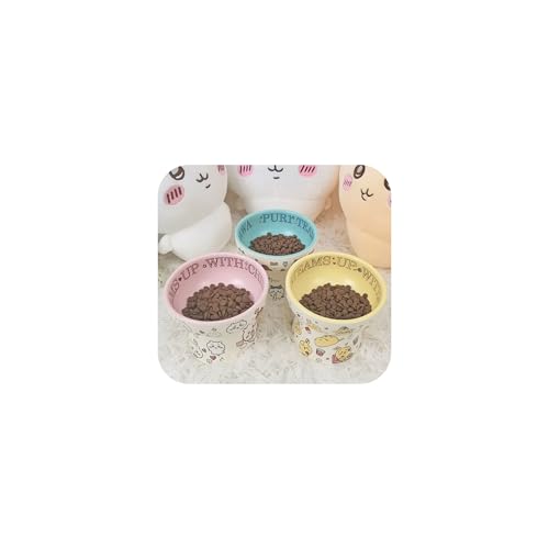 ちいかわ なんか小さくてかわいいやつ グッズ ちいかわ ハチワレ うさぎ ペットボウル 猫用 脚付にゃにゃめフードボウル 大容量 ソレイユ 犬 猫 防汚 短頭犬用 食器 陶磁器製 ペット餌入れ 誕生日 祝日贈り物 (01)