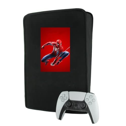 Dust Proof Cover for PS5 Console Protector Anti Scratch Washable Cover Sleeve for Digital Edition & Disc Edition-(Spiderman Series) (B0CKJ44BMG) Amazon Price History, Amazon Price Tracker