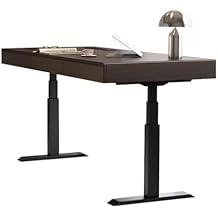 Simple Height Adjustable Electric Desk, Sit Stand Up Desk, Modern Liftable Standing PC Workstation for Home Office WritingM