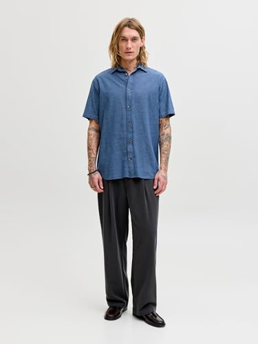 Jjesummer Linen Blend Shirt S/S Sn – Ansicht 3