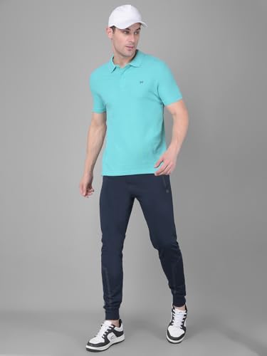 Image of Force NXT Men's Super Combed Cotton Rich French Terry Fabric Solid Joggers | Active Joggers for Men | Comfortable Waistband with Zipper Pocket for Daily Workout