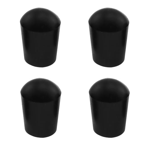 E-outstanding 4pcs Cello Accessories Black Spacer Rubber Non-Slip Cushion Cover Rubber Tip For Cello End Pin Tip End Post Spacer Leather Ring Leather Cushion Bass End Post Tip Rubber Non-Slip Cushion
