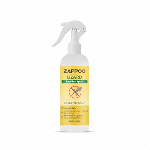 Image of lizard Repellent Spray | lizard Repellent | lizard Killer Spray | Lizard Repellent For Home | CHIPKALI CONTROL | Best Results & 100% Natural | Lizard Trap & Control | No Allergy & Irritation (200 ML) (Lemon)