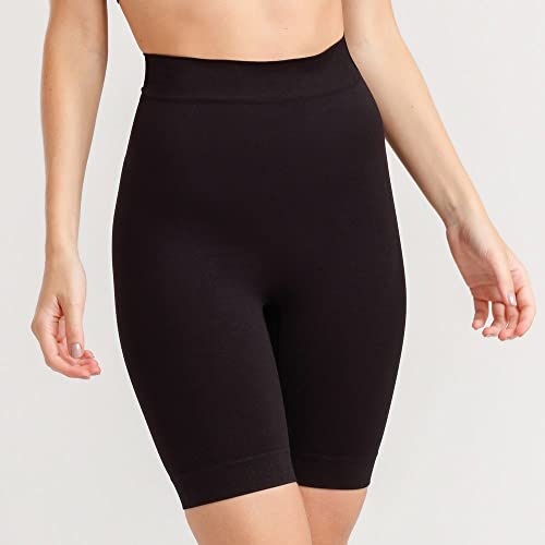 Bermuda Micr Compressao Sem Costura, She, Feminino, Preto, G