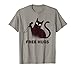 Chat psychopath avec un couteau - Thème : chat amusant T-Shirt