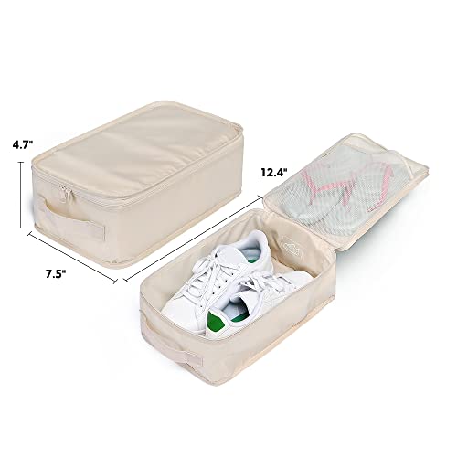 Travel Shoe Bags, Foldable Waterproof Shoe Puches Organizer-Double Layer (Multi-colored4) - Image 4