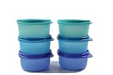 Tupperware originales Tupperware Bol pequeño 200 ml Turquesa + Azul + Azul Oscuro (2) 35167