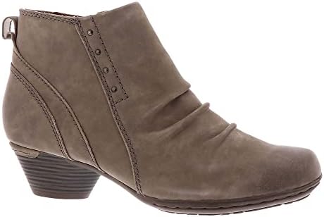 Cobb Hill Women's Laurel Rivet Boot Ankle, Stone Nubuck, 8 | Image 3