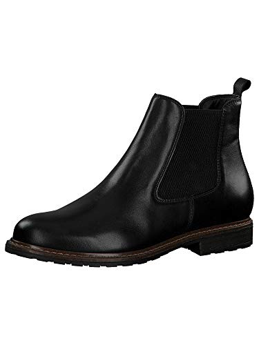Tamaris WORTMANN KG. Female Da.-Stiefel Black Leather Gr. 40