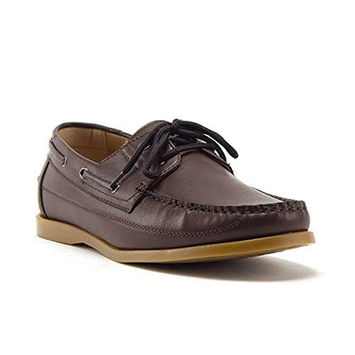Men's 25638 Classic Slip On Moccasin Style Dress Loafers Boat Shoes, Dress Shoes