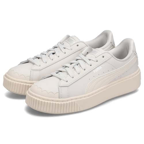 [v[}] Xj[J[  fB[X BASKET PLATFORM PEARL 398910-01 FEATHER GRAY-FROSTED IVORY-P 24.5cm