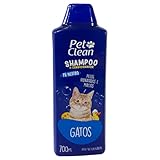Shampoo para Gatos 2 em 1-700ml, Pet Clean