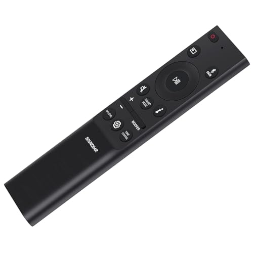 Image of BLACKSHEEP AH81-15498A Replacement Remote Control fit for Samsung Sound Bar HW-B45E HW-B67E HW-B550 HW-B53M HW-B53C HW-B530 HW-B450 HW-B650 HW-B43C HW-B63C HW-B63M HW-B67C HW-B430 HW-B440 HW-Q600B