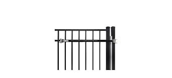 Lockey USA TB600B Black Alloy Steel Gate Closer