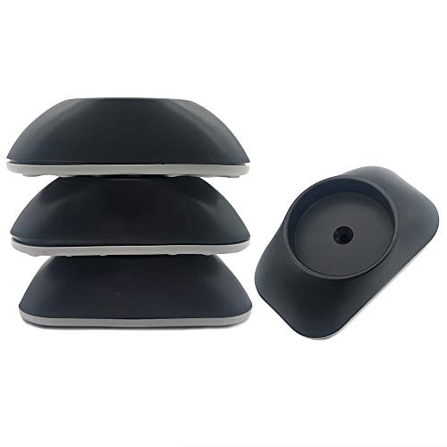 Vmaisi Baby Gate Wall Cup Protector Make Pressure Mounted Safety Gates More Stable - Wall Damage-Free - Fit For Doorway, Door Frame, Baseboard - Work On Dog & Pet Gates (Black) #TOP2