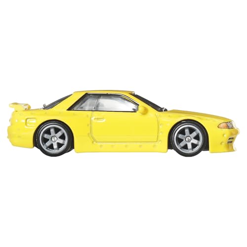 Image of Hot Wheels Premium Car Culture Ronin Run 2 Nissan Skyline R32 Pandem 1:64 Scale Collectible Metal Toy Car with Real Riders Tires, JBK88