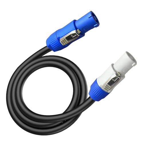 Wshelkgc Power Cable 3 Pin Extension For LED For LED Screen Beam Moving Head Stage Light Stage Lighting Effects