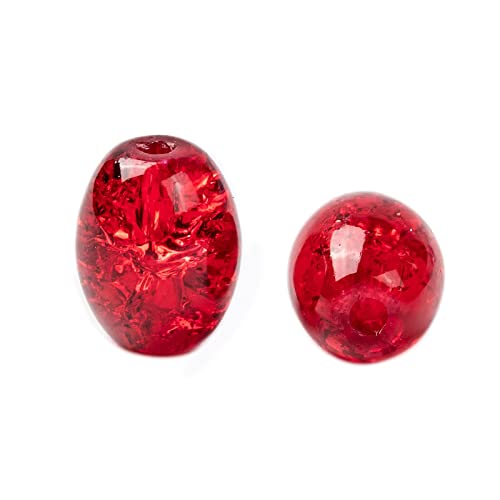 Perles d'espacement en vrac BEEFLYING en verre de haute qualité - 5