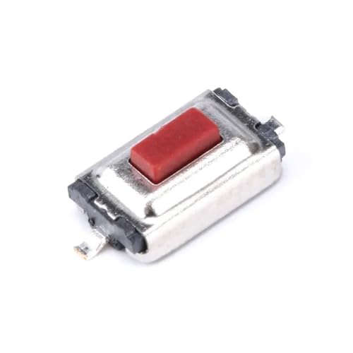 Micro-interrupteur tactile 3x6x2.5mm blanc CMS bouton poussoir rouge composant électronique - 6