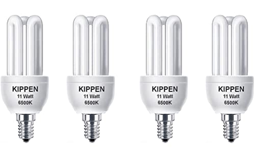 Kippen 1400AK - Confezione 4 pezzi di Lampade a