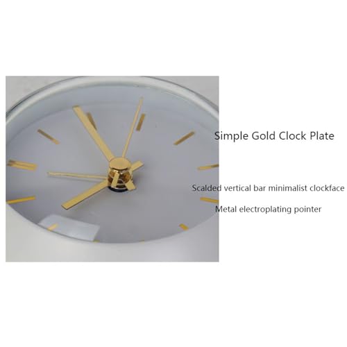 Reloj despertador electrónico creativo nórdico silencioso de mesa para dormitorio 2