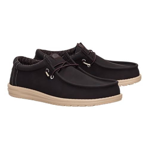 HEYDUDE Men’s Wally Classic | Lightweight Slip On Loafers | Comfortable Travel Ready Shoes with Water Repellent Upper2