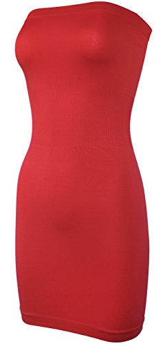Image of KMystic Seamless Strapless Tube Slip Dress