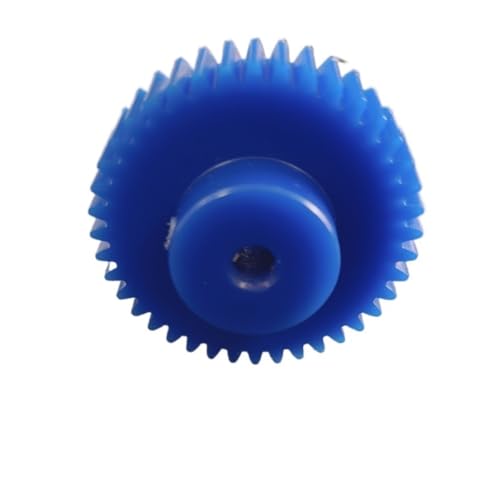 Cylindrical Drive 1pc Blue Nylon 1 Module 30T 40T Straight Teeth Spur Gear with Step 16mm Inner Hole 1M 30 Teeth 40 Teeth Cylindrical Gear Rack Machinery(30 Teeth)