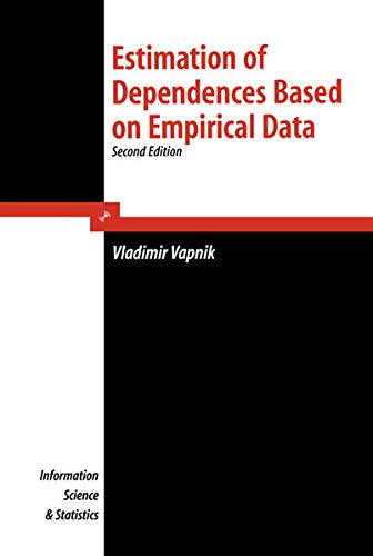 Buy Estimation of Dependences Based on Empirical Data — BookShops.in
