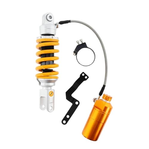 Amortisseur moto pneumatique et hydraulique réglable pour stabiliser le châssis