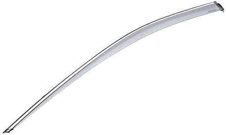 WellVisors Side Window Visors For 19-Up Toyota RAV4 Deflector Guards Chrome Trim