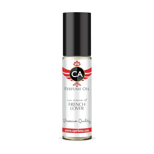CA Perfume Impression of French Lover for Men Fragrance Oil Woody Aromatic Scent Long Lasting Cologne for Men Travel Size TSA Ready Mini Parfum Body Oil Roll-on 0.33 Fl Oz 10ml