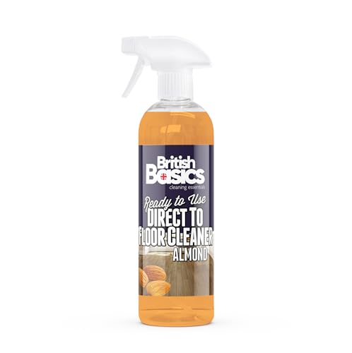 BritishBasics Limpiador directo a suelo almendra 500 ml, ámbar