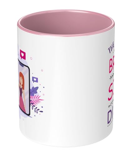 Image of Rakhi for Brother Printed Mug with Keychain Best Rakhi Combo Gift for Brother & Sister Rakshabandhan Return Gifts for Sister White 350ml Coffee Mug(Pack of 5)(Combo Set)(RMCKRCG302)