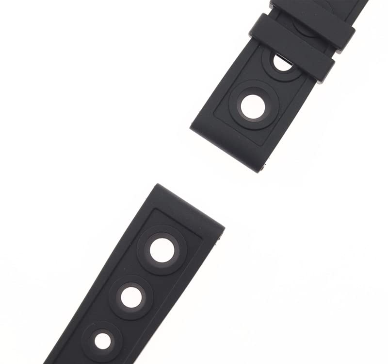 Bracelet silicone étanche et anti-transpiration pour montre active