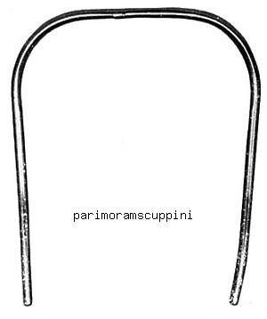 Salvabordo bordo scudo vespa gs 150 2 pz cromato