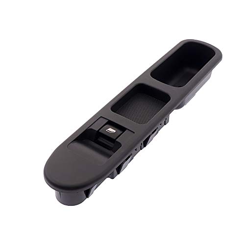 KAOLALI 6490HQ 6554.HJ Panneau de Bouton de Lève Vitre 6 Broches Interrupteur de fenêtre Compatible pour Peugeot 207 2007-2015 Cover