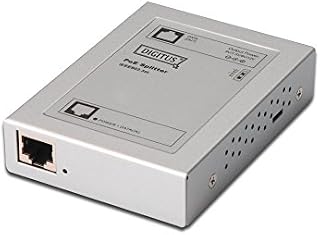 DIGITUS PoE wtryskiwacz - IEEE802.3af - Gigabit Ethernet - 15,4 W - maks. 48 V - zasilanie Pin 4/5(+) & 7/8(-)